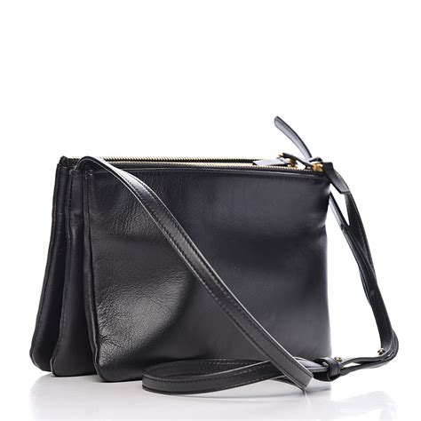 celine black cross body|authentic Celine crossbody bags.